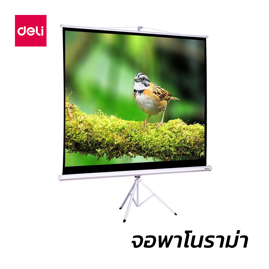 จอโปรเจคเตอร์-พร้อมขาตั้ง-projector-screen-จอรับภาพ-4k-แบบตั้งพื้น-ขาตั้ง-3-ขา-แขวนผนัง-encoremall