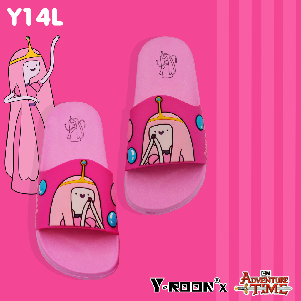 รองเท้าลิขสิทธิ์แท้-y-roon-วัยรุ่น-รุ่น-y14-adventure-time-princess-bubble-gum