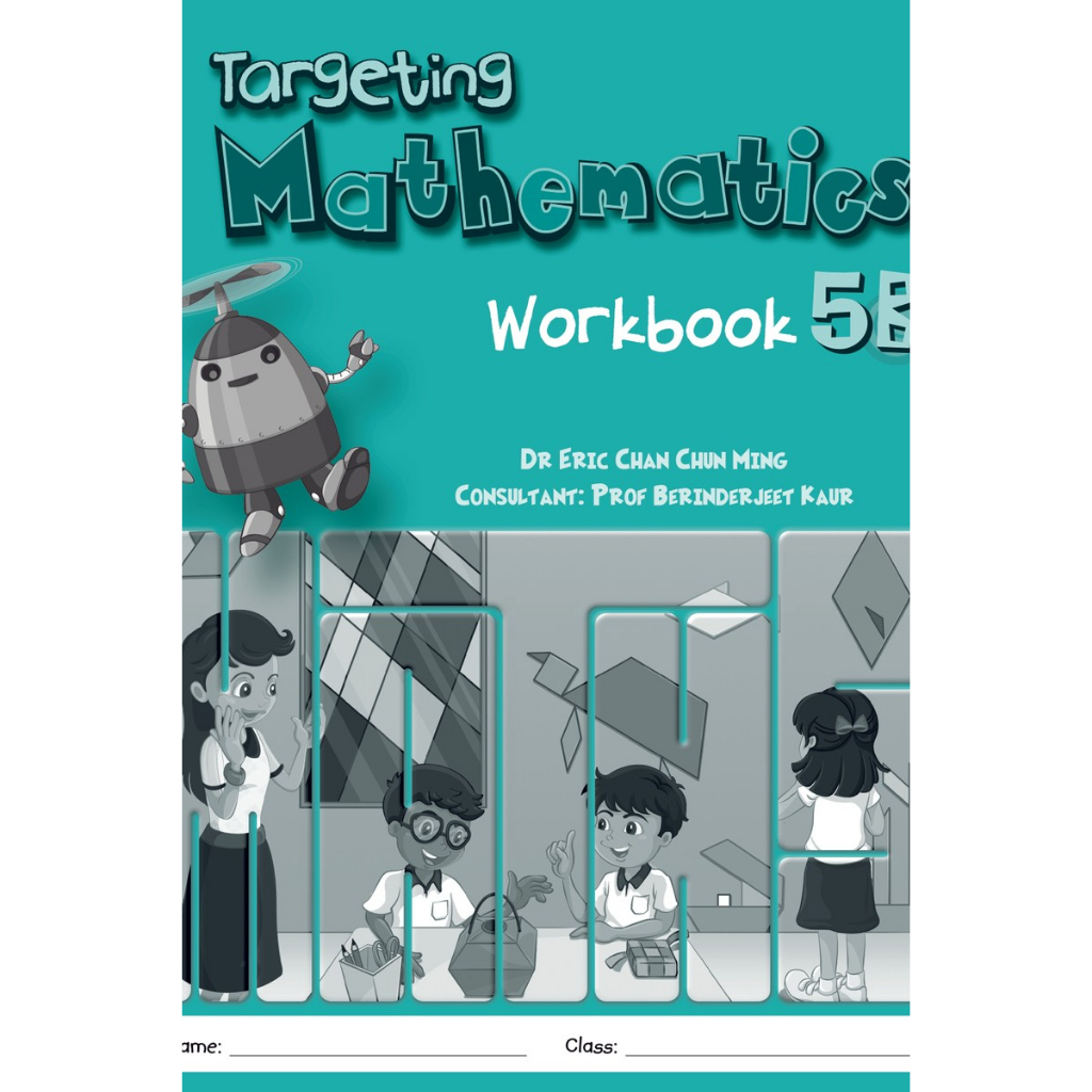📐หนังสือเลขประถม P5B 🧮 TARGETING MATHEMATICS 5B SERIES #approved book ...