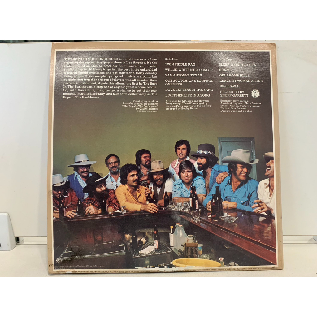 1lp-vinyl-records-แผ่นเสียงไวนิล-the-boys-in-the-bunkhouse-j2a86