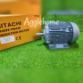 HITACHI มอเตอร์ไฟฟ้า 380V.รุ่น TFO-K 3HP (TFOD-100L) - 4P/ 2.2kW./ความเร็วรอบ 1400 รอบ/นาที MOTOR มอเตอร์