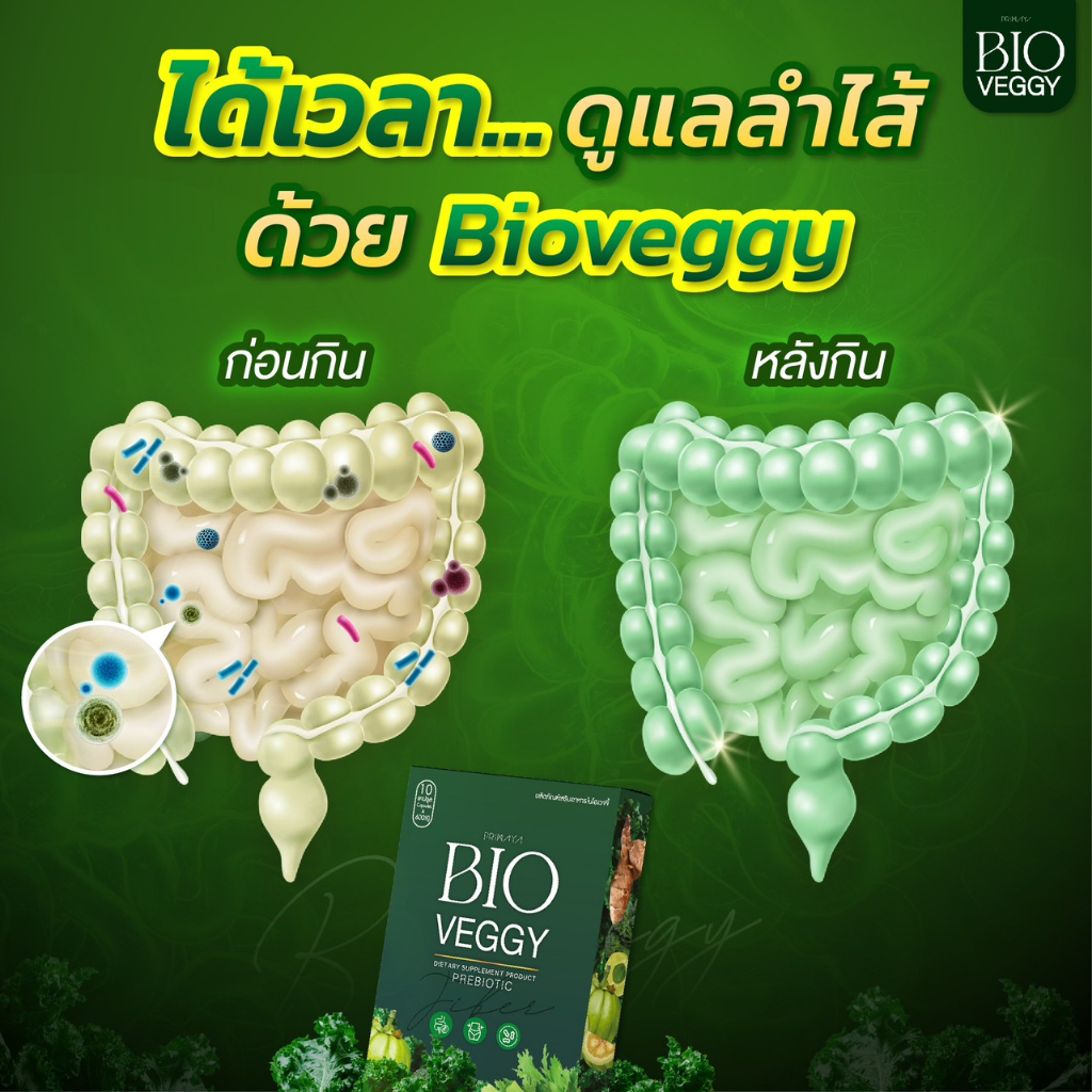 ของแท้ถูกสุด-วิตามินผักดีท็อกซ์-bioveggy-1กล่อง-10capsule-ไฟเบอร์-รูปแบบแคปซูล-ช่วยปรับสมดุลลำไส้-ขับถ่ายคล่อง-จากprim