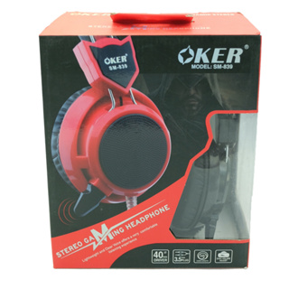 หูฟัง SM839 OKER  Gaming stereo gaming headphone 3.5mm plug