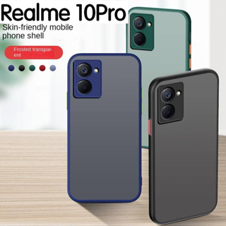 Realme 10 Pro(พร้อมส่งในไทย)เคสขอบนิ่มหลังแข็งขุ่นคลุมกล้องOPPO Realme 10Pro 5G/Realme 10Pro Plus 5Gตรงรุ่น