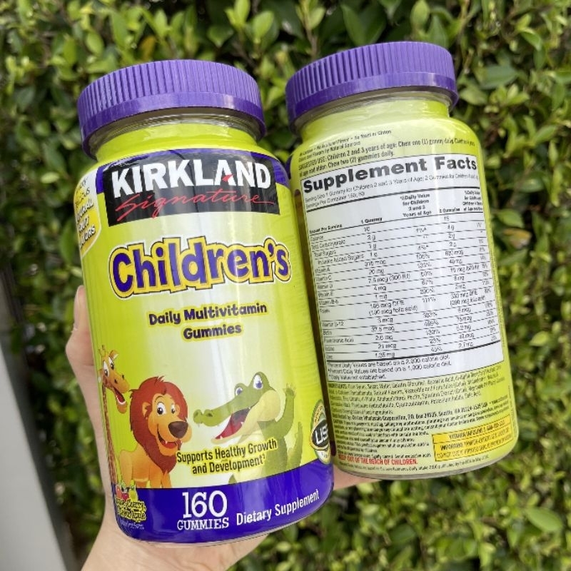 Kirkland Signature Children's Complete Multivitamin Gummies Shopee