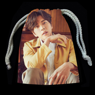 กระเป๋าหูรูด ผ้าขนนุ่ม แฟนเมด พัคแฮจิน Park Hae Jin ศิลปินเกาหลี