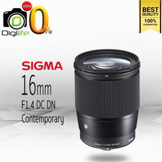 ภาพหน้าปกสินค้าผ่อน 0%** Sigma Lens 16 mm. F1.4 DC DN Contemporary - รับประกันร้าน digilife Thailand 1ปี ที่เกี่ยวข้อง