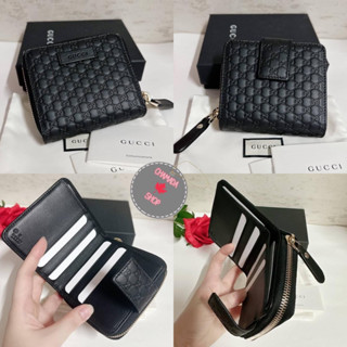 Gucci short zippy coin wallet แท้💯🖤🖤