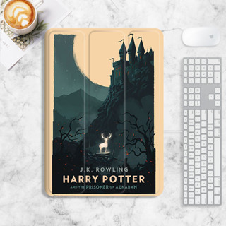 harry potter castle เคส iPad gen 7/8/9 gen10 เคสไอแพด mini4/5/6 air 1/2/3/4/5 เคสซิลิโคน มีที่ใส่ปากกา 2022 pro11 case