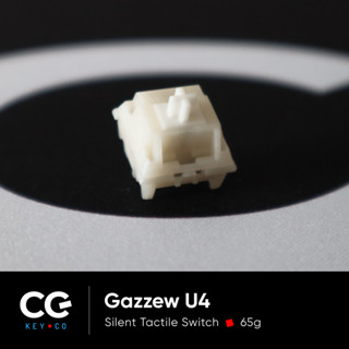 ราคาและรีวิวGazzew boba U4 Silent Tactile Switch สวิตช์ หนึ่งจังหวะ เงียบ สวิตช์คีย์บอร์ด คีย์บอร์ด