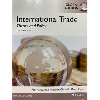 9781292060439 INTERNATIONAL TRADE: THEORY AND POLICY (GLOBAL EDITION)PAUL R. KRUGMAN et al.