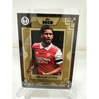 2022-23 Topps Deco UEFA Soccer Cards Arsenal