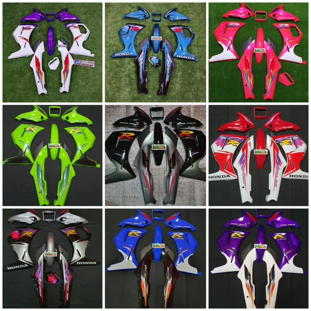 ชุดสี ฮอนด้า บีท BEAT R รุ่น1 พลาสติกคุณภาพดี มีให้ลือกชุดเต็มคัน ชุด ...
