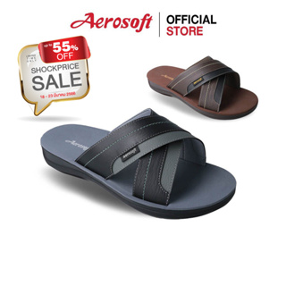 Aerosoft (แอโร่ซอฟ) รองเท้าแตะสวมเพื่อสุขภาพ รุ่น SM2122