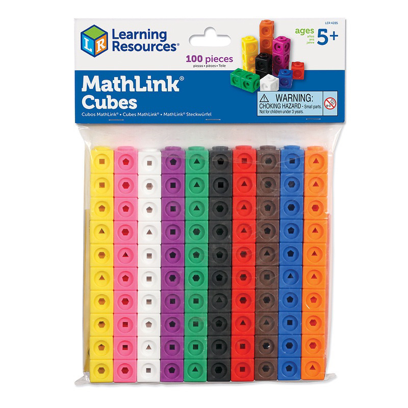 learning-resources-mathlink-builders-ตัวต่อลูกบาศก์-สอนบวก-ลบเลข