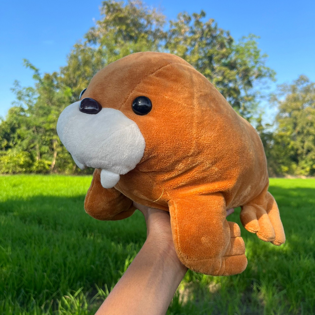 [ปณ.ไทย] ตุ๊กตาวอลรัส ตัววอลรัส Walrus Stuffed Animal ตุ๊กตาสัตว์ขั้ว ...
