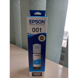 EPSON 001 C  สีฟ้า70ml. (T03Y200)ใช้กับปริ้นเตอร์ Epson L4150 L4160 L6160, L6170, L6190