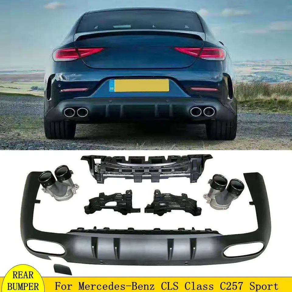 ชุด ดิฟฟิวเซอร์ Diffuser สำหรับ CLS 300d CLS 220d W257ทรง CLS 53 สำหรับ ...