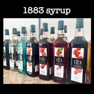 ราคา(แบ่งขาย) ไซรัป 1883 syrup 100ml. mint popcorn YuzuLemon  mint( มิกซ์เบอรี่ มิ้นท์ ป๊อปคอร์น ยูสุเลม่อน)