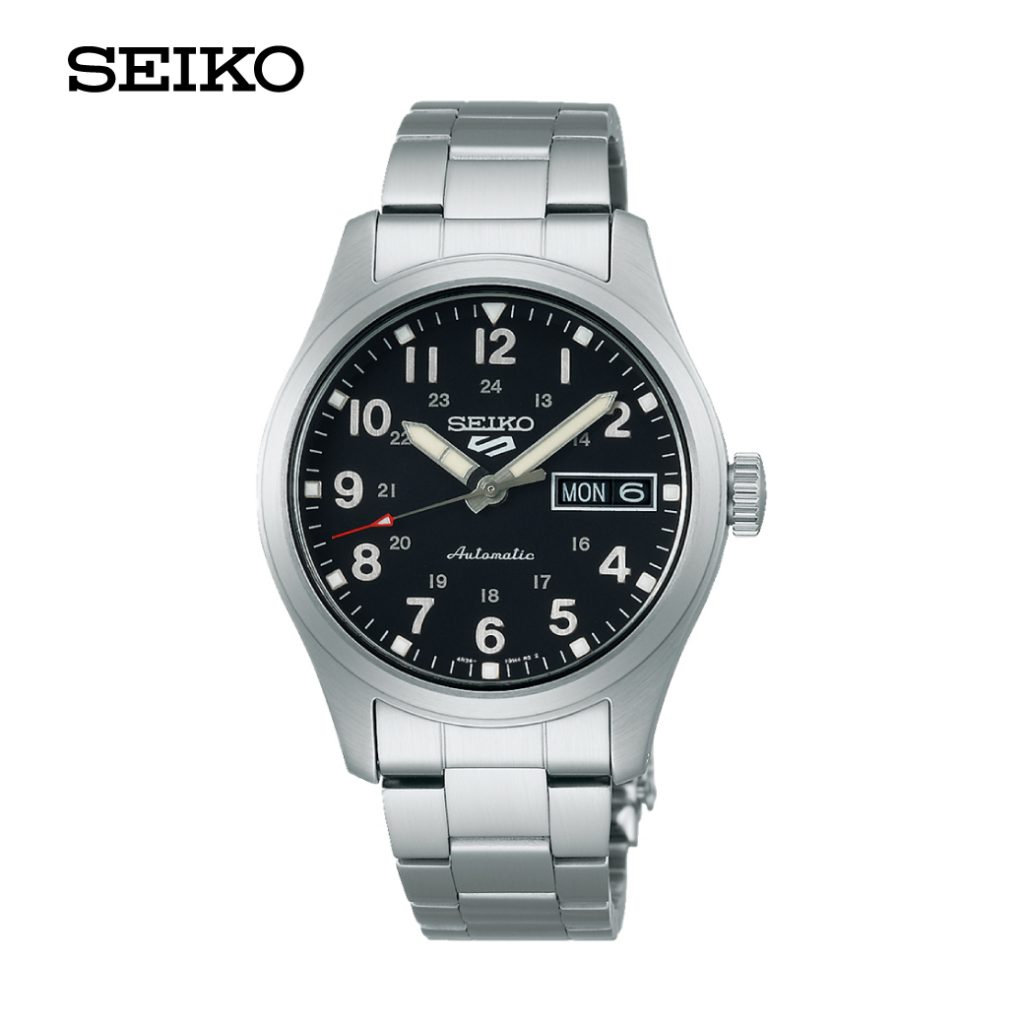 seiko-ไซโก-นาฬิกาผู้ชาย-new-seiko-5-sports-field-mid-size-sports-srpj81k-ระบบอัตโนมัติ-ขนาดตัวเรือน-36-37-มม