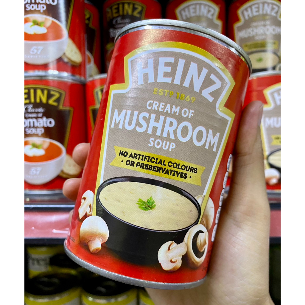 heinz-cream-mushroom-soup-tomato-soup-ไฮซ์-ซุปเห็ด-ซุปมะเขือเทศ-400-กรัม