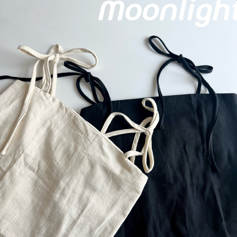 moonlight-เสื้ิอสายเดี่ยวผ้าฝ้าย