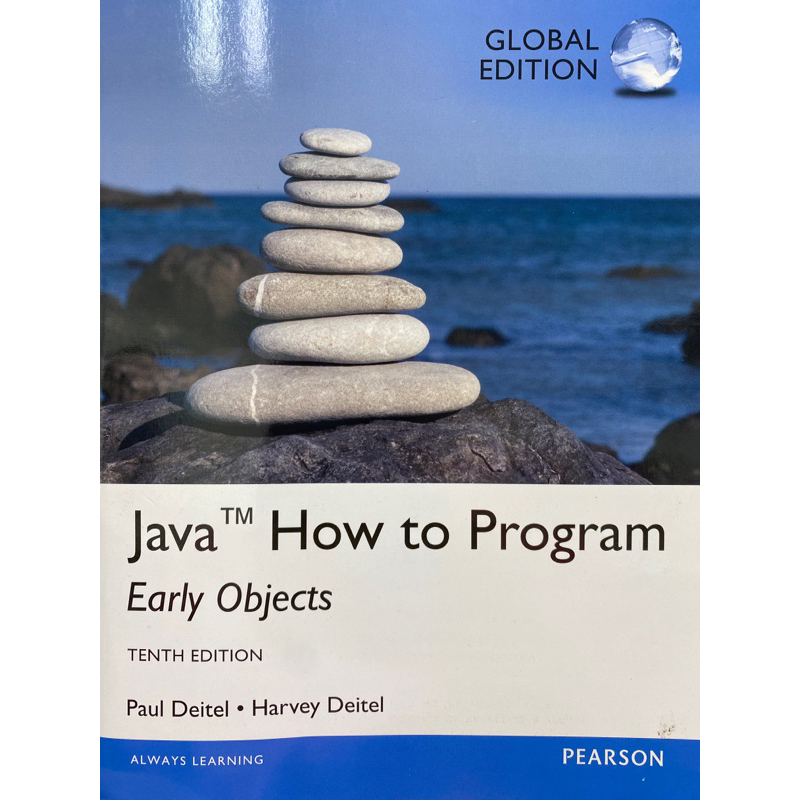 9781292018195 JAVA HOW TO PROGRAM (EARLY OBJECT ) (GLOBAL EDITION ...