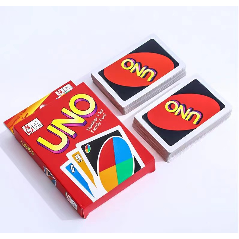 ภาพสินค้าUNO cards เกมส์ไพ่ การ์ดไพ่ อูโน่ UNO บรรจุ 108 ใบ / UNO Card Game เกมคลาสสิค ฮิตตลอดกาล ของเล่นเด็กFAMILY GAMES จากร้าน bestsiing บน Shopee ภาพที่ 2