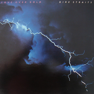 แผ่นเสียง LP Dire Straits – Love Over Gold 1982