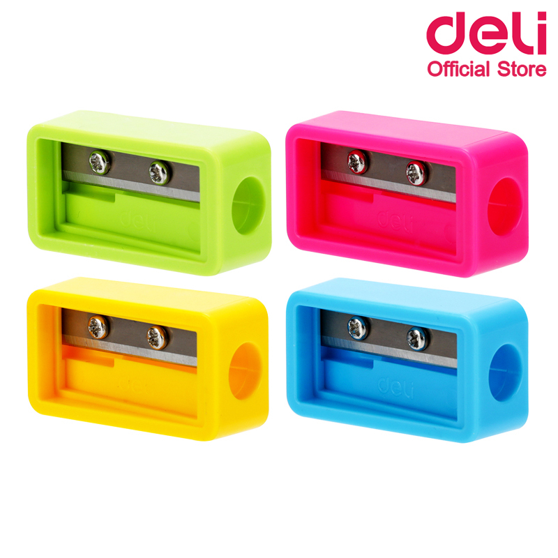 deli-h556-pencil-sharpener-กบเหลาดินสอสีนีออน-แบบพกพา-คละสี-1-ชิ้น-กบเหลาดินสอ-กบเหลาดินสอแฟนซี-กบ-กบเหลา-ที่เหลา