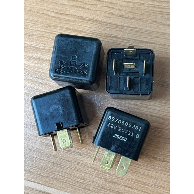 รีเลย์-isuzu-ดาก้อนอาย-5ขา-2หน้ามือ2ญี่ปุ่น-ราคาต่อ1ชิ้น