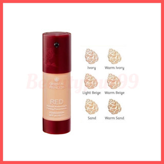 พร้อมส่ง 🌹 รองพื้นอัพผิวสว่าง คุมมัน 12 ชม. RED Natural Whitening & Firming Phenomenon Foundation SPF 30 PA+++