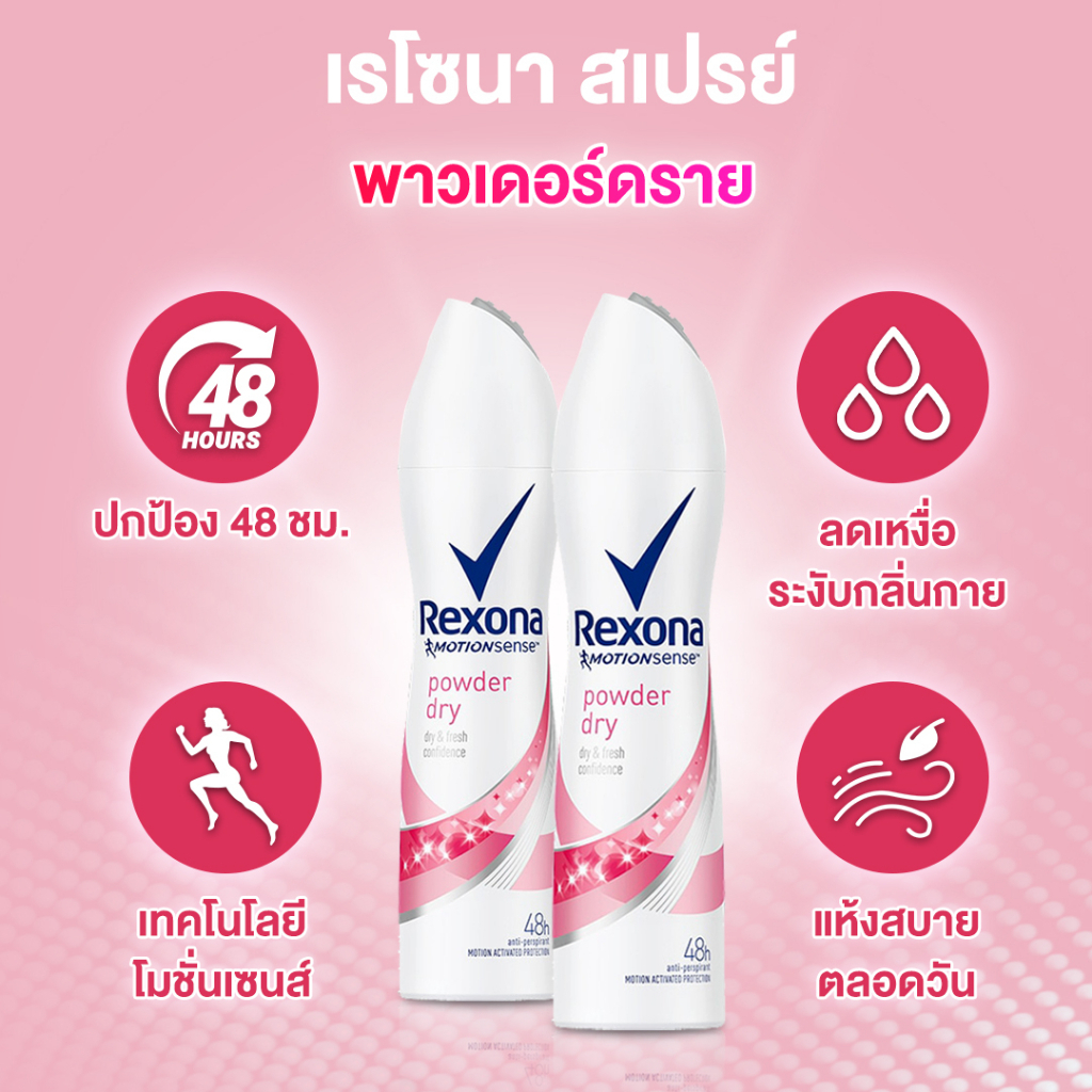 rexona-เรโซนา-สเปรย์-พาวเดอร์-ดราย-150-มล-สเปรย์ระงับกลิ่นกาย