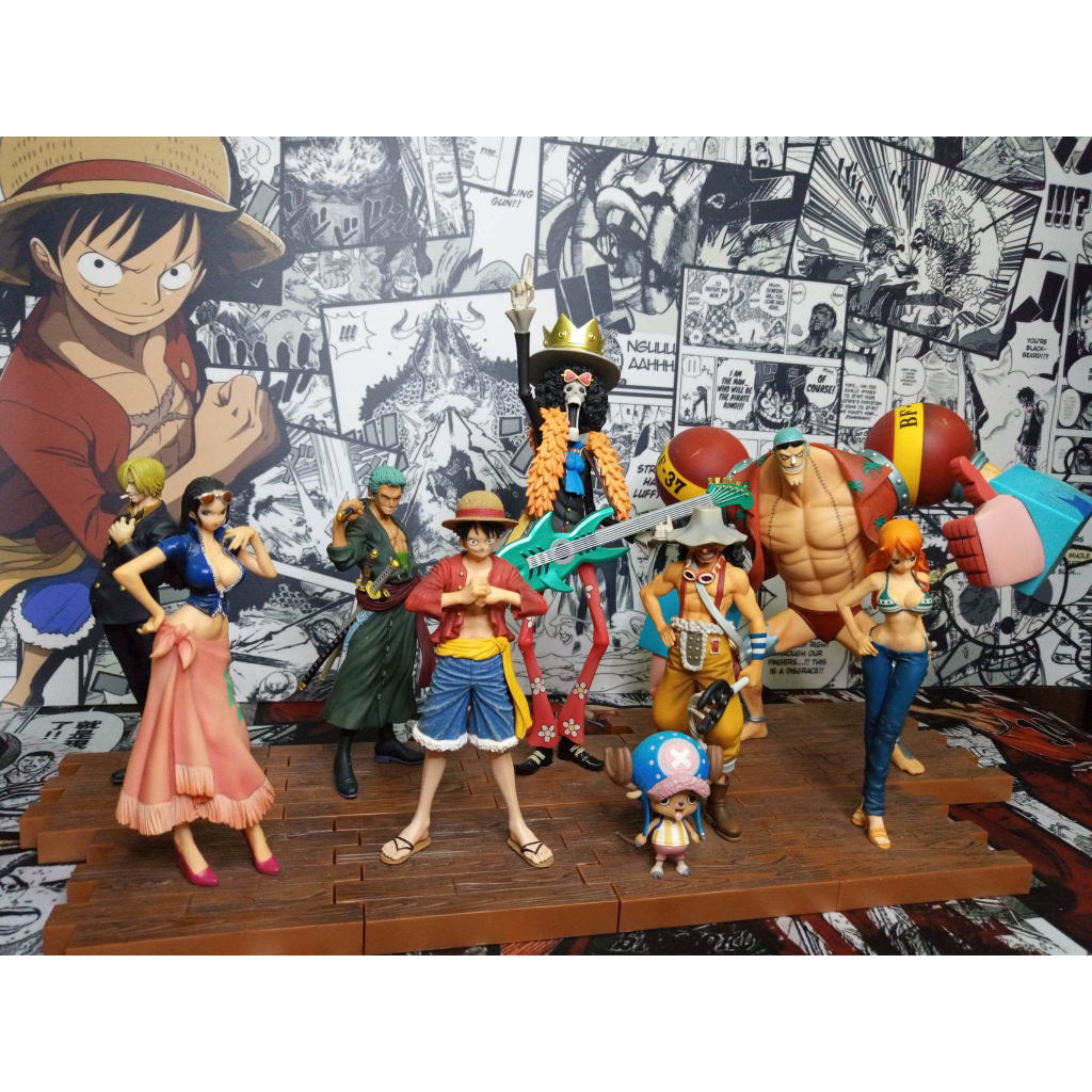 กลุ่มหมวกฟาง-งานจับฉลากฐานไม้-วันพีชichiban-kuji-one-piece-romance-dawn-for-the-new-world