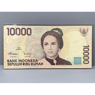 ธนบัตรรุ่นเก่าของประเทศอินโดนีเชีย 10000Rupaih ปี1998