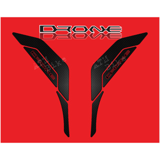 กันรอย GPX รุ่น Drone สี แดง-ดำ