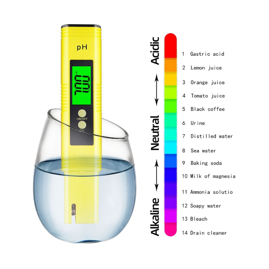 ชุดเครื่องวัดดิน-2in1-วัดน้ำphสีเหลือง-วัดค่า-มิเตอร์วัดดิน-ความเป็นกรดด่าง-ของดินและน้ำ-และวัดค่าความอุดมสมบูรณ์ของดิ