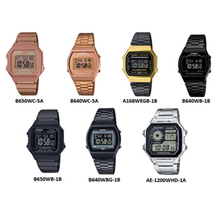 ภาพหน้าปกสินค้า[โค้ด WATCMAR20 ลด 20]Casio ของแท้ นาฬิกาข้อมือผู้หญิง รุ่น B640,B650,A168WAGB,AE-1200WHD  ประกันศูนย์ CMG 1 ปี ที่เกี่ยวข้อง