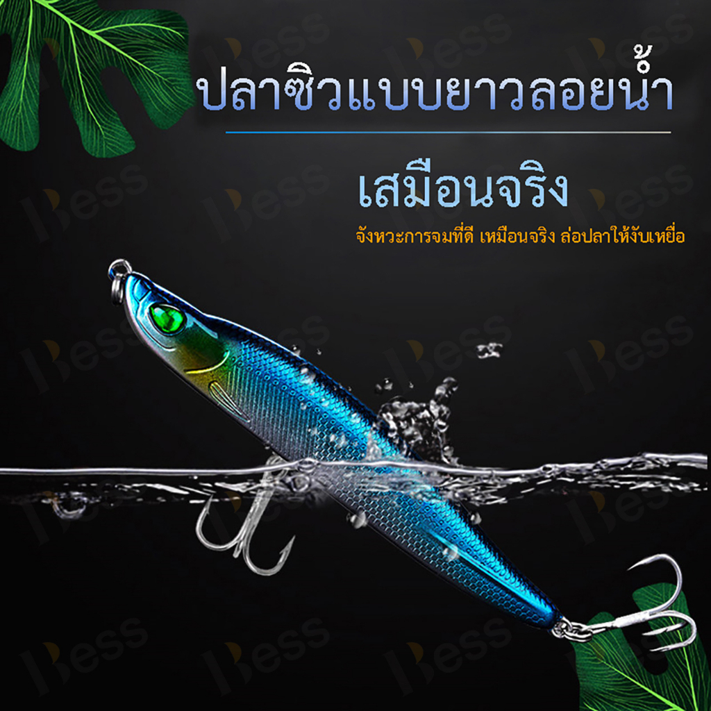 a58-เหยื่อปลอมรูปปลาซิว-ตะขอตกปลา-plastic-bait-เหยื่อตกปลานิล-เหยื่อตกปลาช่อน-11g-8-5cm-เหยือตกปลา-เหยื่อปลา-อุปกรณ์สำหร