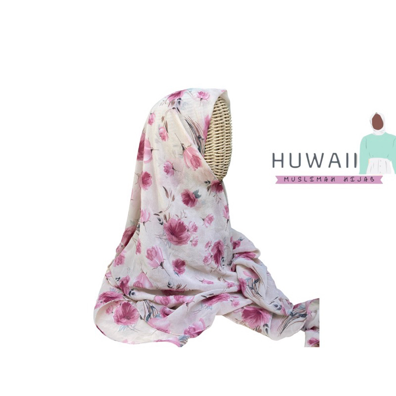 ภาพหน้าปกสินค้าผ้าคลุมผู้หญิง มุสลีมะห์ ผ้าชีฟองพันสามเหลี่ยม ขนาดหลาสกู ผ้าคลุมราคาถูก จากร้าน huwaii.hijab บน Shopee