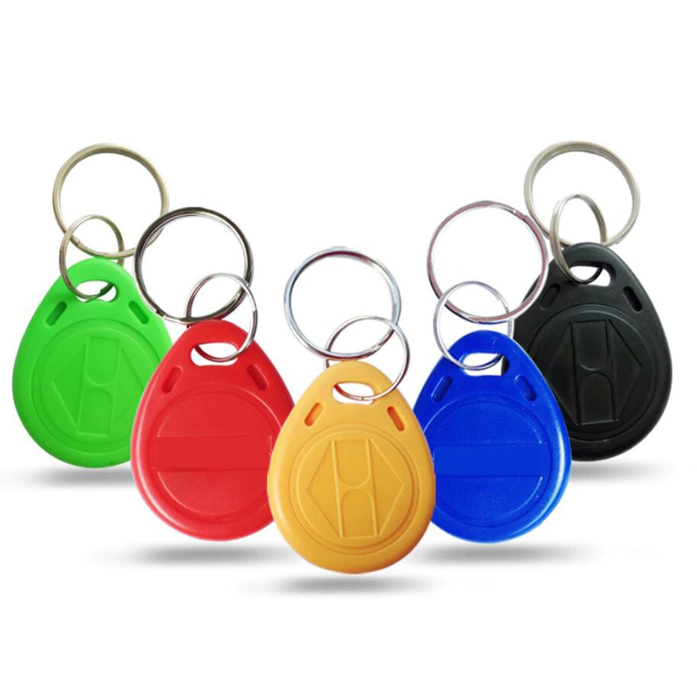 10pcs-คีย์การ์ด-แบบพวงกุญแจ-125-khz-em4305-t5577-rfid-keyfobs-copy-tag-proximity-id-token-ring-rfid-cloner