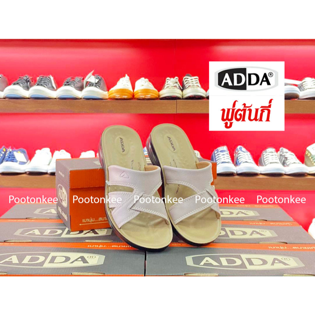 ภาพสินค้าADDA รองเท้าแตะ รองเท้าลำลอง รุ่น 74802 ไซส์ 36-40 ของเเท้ พร้อมส่ง จากร้าน pootonkee บน Shopee ภาพที่ 1
