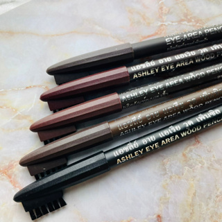 (ยกโหล 12 แท่ง) ดินสอเขียนคิ้ว Ashley eye-area pencil รุ่นแถมแปรง มี 5 เบอร์