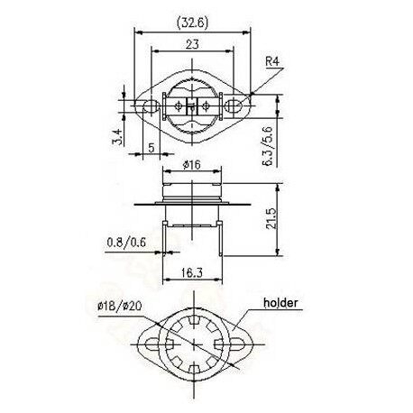 เทอร์โมสตัท-สวิทช์-ควบคุม-อุณหภูมิ-เซรามิค-ceramic-thermostat-16a-250v-30-c-ถึง-180-c-ksd302-no-ขางอ-90-16a-1-ตัว