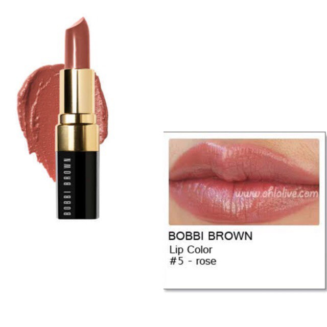 beauty-siam-แท้ทั้งร้าน-ลิปสติก-bobbi-brown-lip-color-สี-rose-5