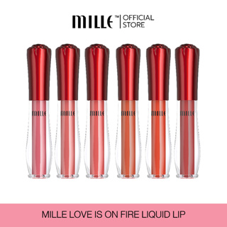 ภาพหน้าปกสินค้าMille ลิปจิ้มจุ่มเนื้อแมตต์ Love Is On Fire Liquid Lip 1.7g. ที่เกี่ยวข้อง