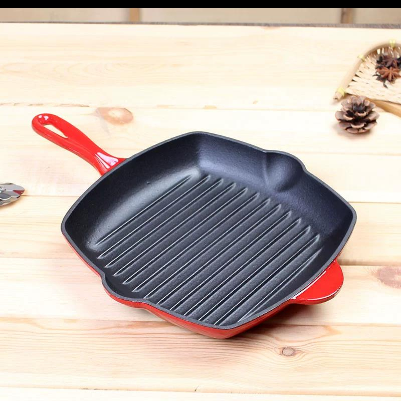 cast-iron-enamel-steak-pot-large-square-striped-pot-27cm-multi-function-frying-pan-special-for-frying-steak