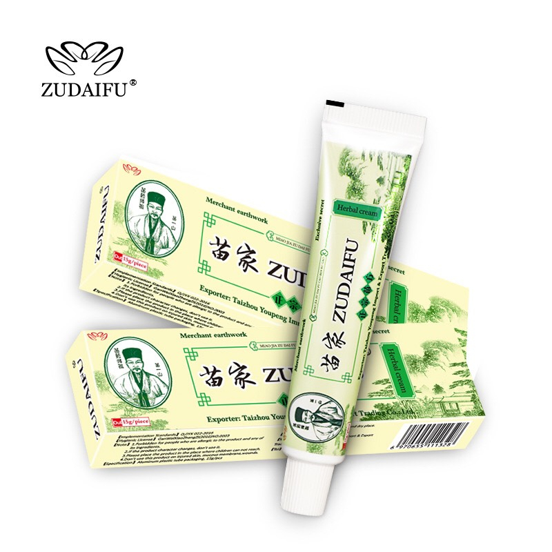 ภาพสินค้าของแท้ 100% ZDF BEST CARE สูตร Original เนื้อครีมสีชมพู สมุนไพรของแท้จากจีน การดูแลผิว สมุนไพรบำรุงผิวหนัง ขนาด 15g จากร้าน healthystore520 บน Shopee ภาพที่ 4