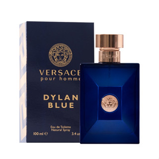 ♥พร้อมส่ง♥  Versace Pour Homme Dylan Blue EDT 100ML Mens Perfume น้ำหอมผู้ชาย 💯แท้