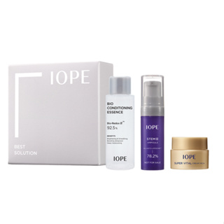 เซทฟื้นฟูผิวหน้าแบบพกพา) IOPE BEST SOLUTION set 3 ITEM